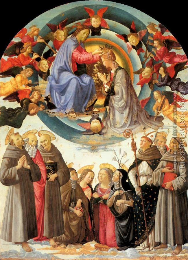 Domenico Ghirlandaio : Coronation of the Virgin